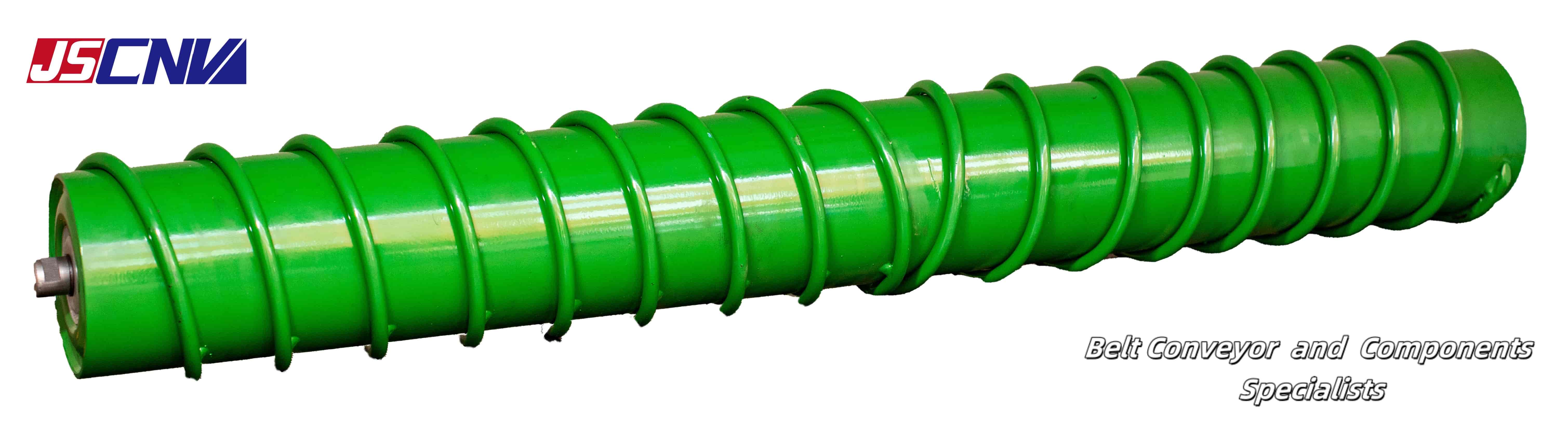 Spiral Idler fyrir færiband